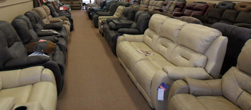 Reclining Sectionals in Mooresville, North Carolina