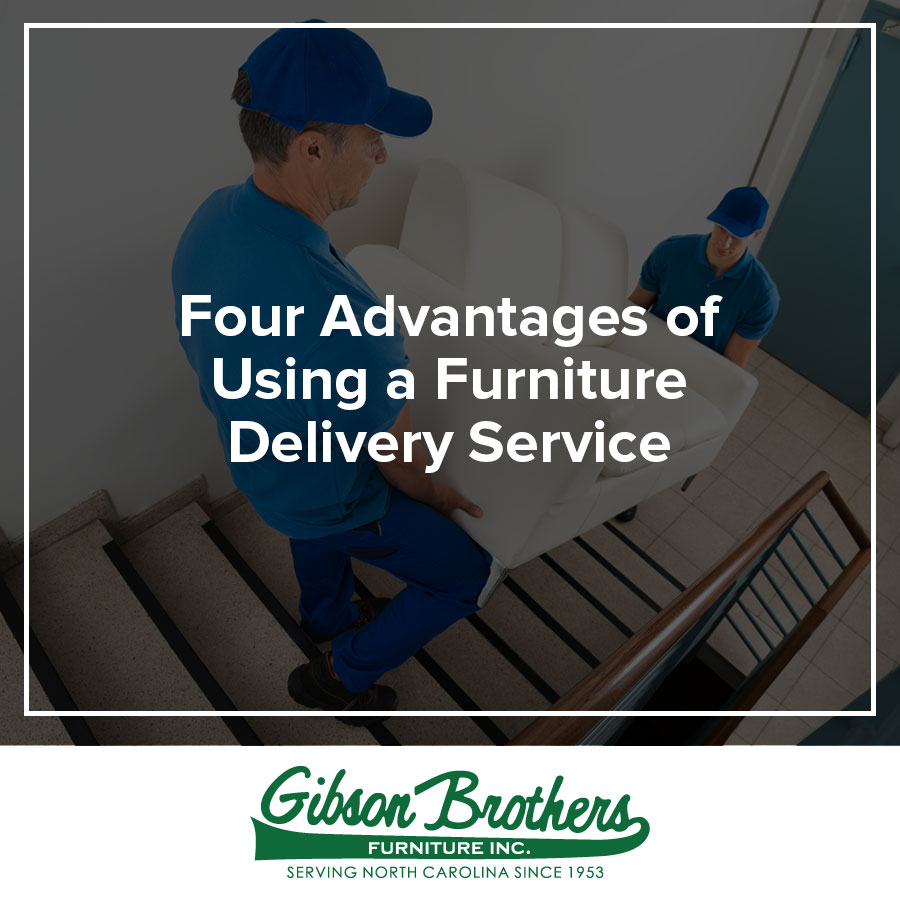 Four Advantages of Using a Furniture Delivery Service
